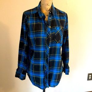 Gone camping Arizona plaid shirt